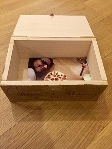 skrzyneczka z lipy, na zdjęcia