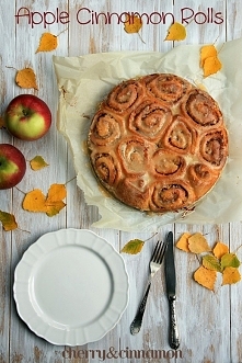 Jabłkowo cynamonowe bułeczki