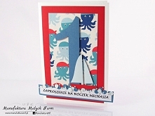 zaproszenie na roczek - rękodzieło