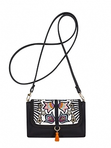 Amulet z haftowaną klapką POLISH JUNGLE