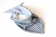 Dwustronna apaszka z dzianiny