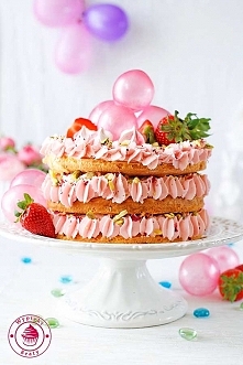 Torcik truskawkowy - Wypieki Beaty