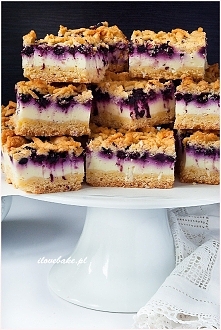 Ciasto styropian z jagodami