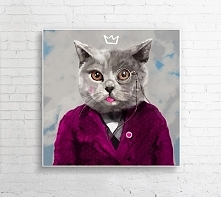 OBRAZ NA PŁÓTNIE "PANKRACY" 70x70 cm