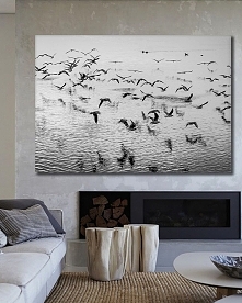 Obraz na płótnie Ptaki 100 x 70