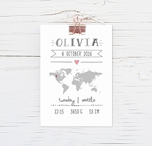 Metryczka Narodziny Dziecka|A3