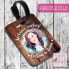 Zawieszka do auta "Kochanie, zwolnij! Czekam w domu!" - foto