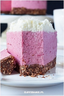 Deser z malinami na jogurta...