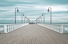 Spacer po molo to czas tylko dla nas,  w końcu mamy chwilę na rozmowę i cieszenie się swoim towarzystwem.