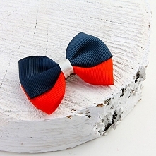 MOA spinka do włosów - granat, czerwień