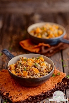 Polędwiczka z batatami, por...