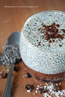 Kakaowo - kawowy pudding chia