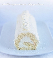 ROLADA ŚMIETANOWO-KOKOSOWA Z MALIBU