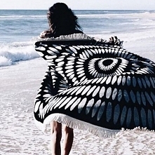 Cudowne ręczniki plażowe z frędzlami w cenie 79,90zł. Wysoka jakość wykonania! Produkt POLSKI! swagshoponline.pl