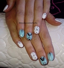 Hybryda, wzorki ręcznie malowane :)