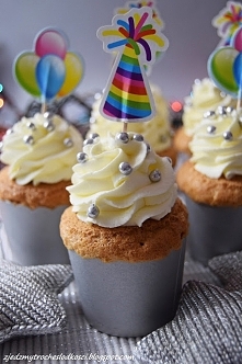 Szampańskie babeczki