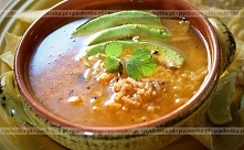 Zupa ryżowa z kurczaka