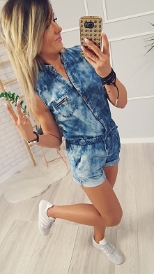 Jeansowy lekki kombinezon dostępny zapraszam :)