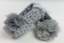 JUST.A.BAG balerinki dziecięce (szare)