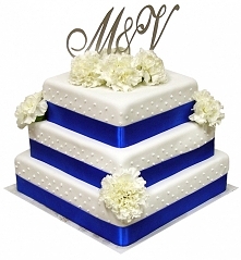 Z kremowymi kwiatami