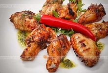 Skrzydełka z kurczaka z Kumkwatem