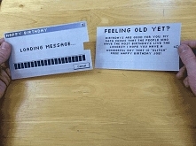 Kartka urodzinowa dla informatyka/nerda/geeka :)