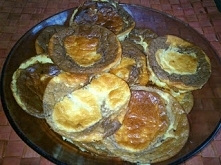 Bezglutenowe kapelusze serniczki bananowe