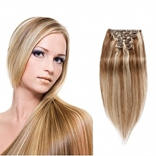 200g 22 Inch #8/613 Straight Clip In Hair WCLD00106