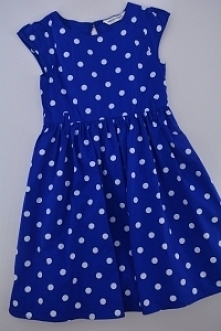 Sukienka w grochy. Nowa dostawa odzieży dziecięcej. Klik.