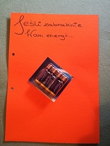 jeśli zabraknie wam energii