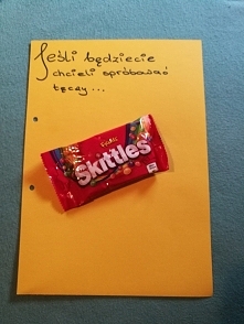 jeśli bedziecie chcieli spróbować tęczy