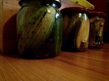 Ogórki w musztardzie