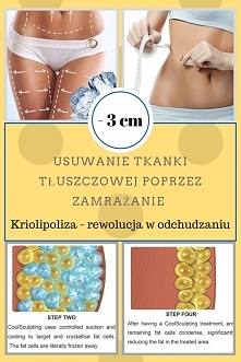 Redukcja tkanki tłuszczowej i cellulitu za pomocą kriolipolizy! Chcesz wiedzieć więcej? Odwiedź mój fanpage Studio Psychokosmetyki! Mnóstwo ciekawych informacji!