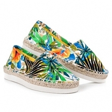 Kolorowe espadryle w kwiaty :)