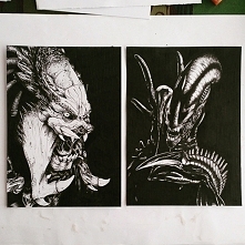 gotowy!  chyba godny przeciwnik aliena ;)