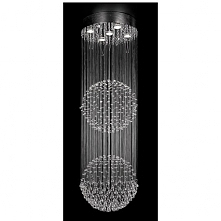 Lampa sufitowa, wisząca, kryształowa, Italux LUCID MD51104-5C