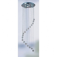 Lampa sufitowa, wisząca , z kryształami Italux BREEZE PL.7152/3P
Breeze - ekskluzywna kryształowa plafoniera. Trzy żarówki kierunkowe oświetlają rozwieszone poniżej kryształy po...