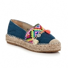 Jeansowe espadryle Ethnic Print :)