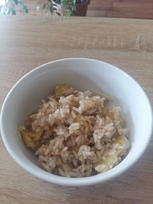 Ryż z jabłkiem i cynamonem ❤️ Pychaaa