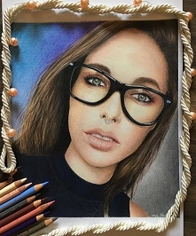 My little drawing of Maja wife the best cosplayer Maul cosplay.