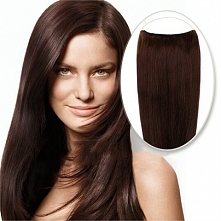 70g Flip In Human Hair #4 Chocolate Brown FTPM009