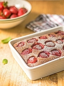 ciasto z truskawkami 3xbez