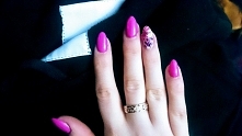 Pink nails :)