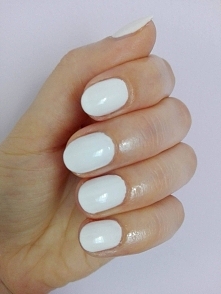 White manicure wibo - moje; co sądzicie?