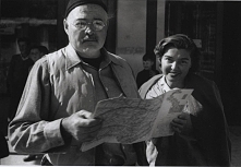 It was in the year of 1948 Ernest Hemingway Fernanda Pivano Cortina d'Ampezzo Source: FB Cortina