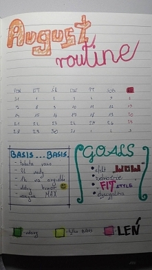 Gotowa na kolejny miesiąc :D