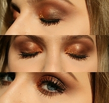 zbliżenie na dzisiejszy makijaz oka :) pigment i cień z inglota.