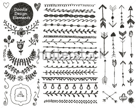 doodle design elements