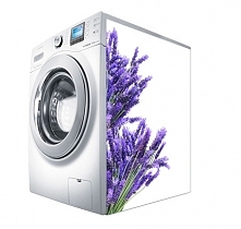 Mata magnetyczna na pralkę - Fioletowa lawenda 3457