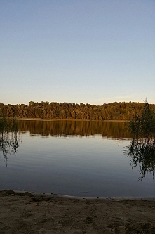 Cisza i spokoj, piekna i spokojna toń jeziora. Sierpień 2017
Moje miejsce na ziemi